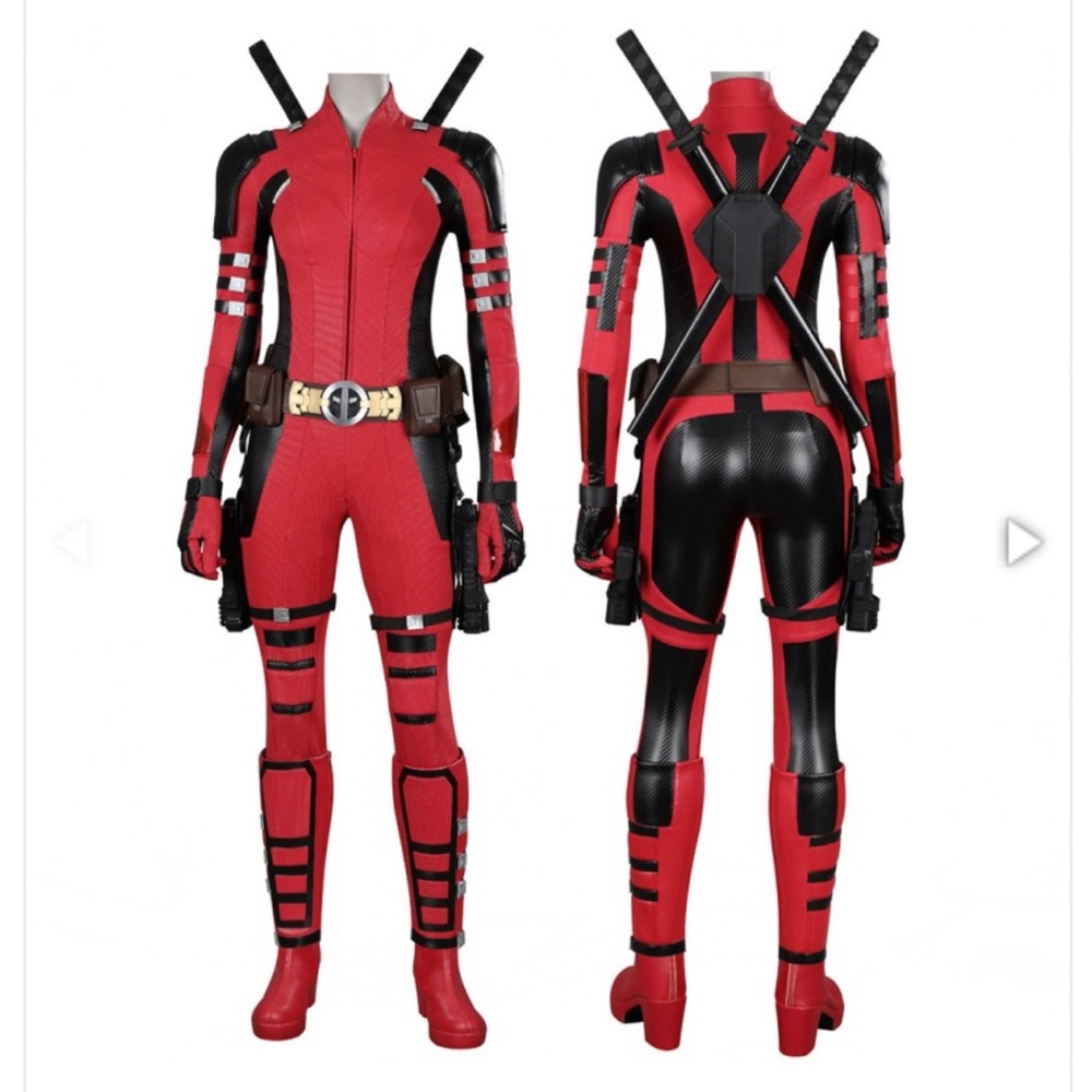 Deadpool 3 Lady Costume 2024
Deadpool Wolverine Cosplay Suit size medium